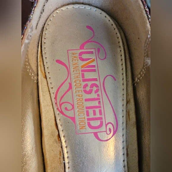 Unlisted - Pink Sparkly Heels - Sz.9M - NWOT - Picture 3 of 6